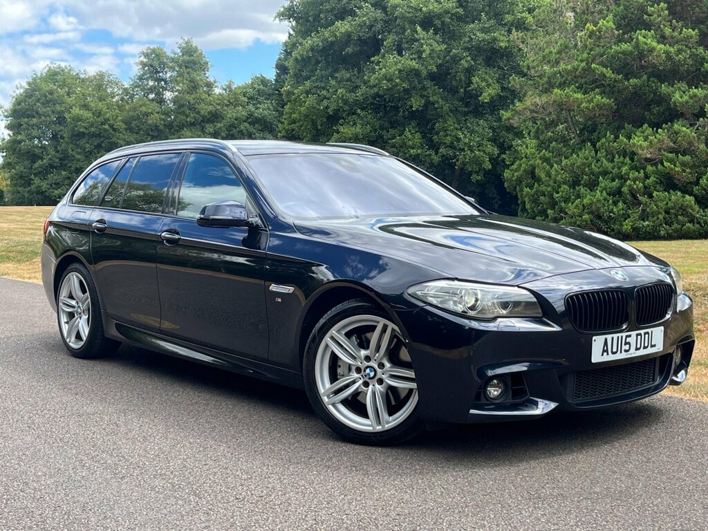 BMW 5 Series 3.0 535D M Sport Touring Euro 6 Ss Black