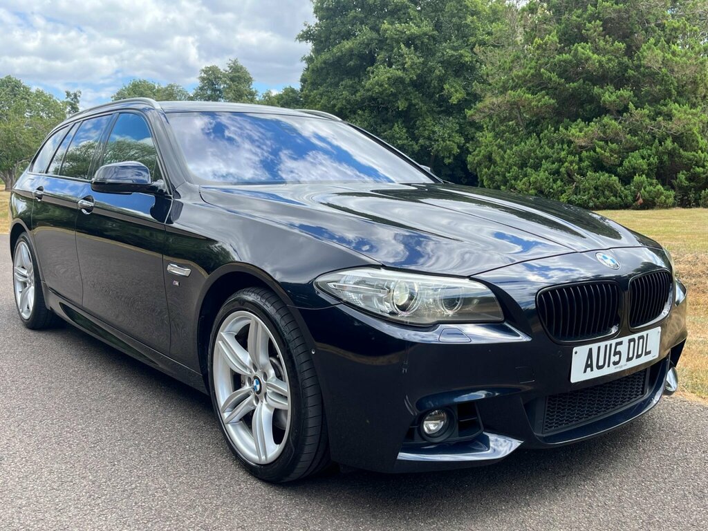 BMW 5 Series 3.0 530D M Sport 255 Bhp Black #21