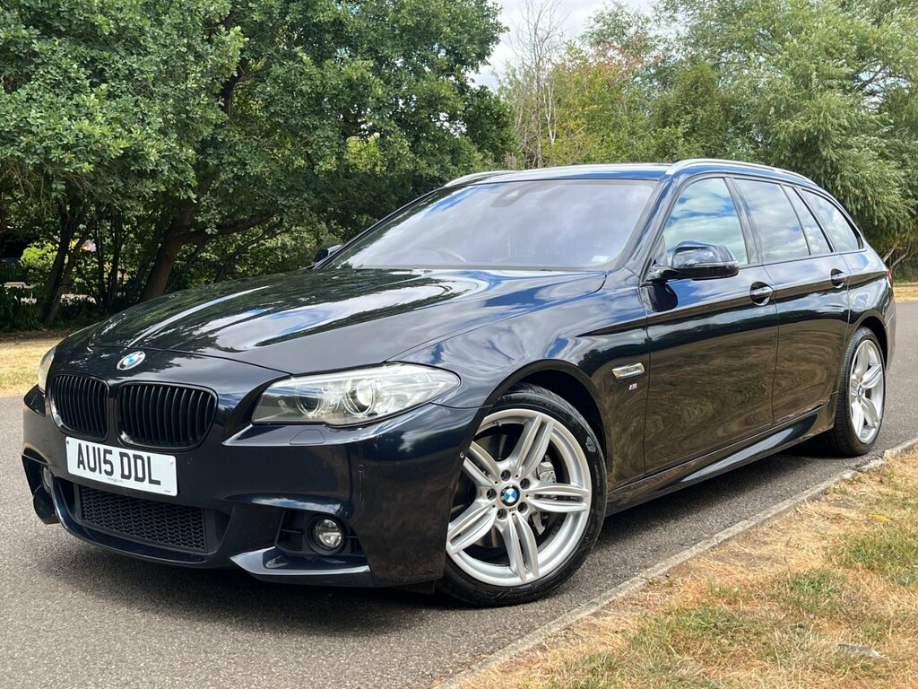 BMW 5 Series 3.0 530D M Sport 255 Bhp Black #7