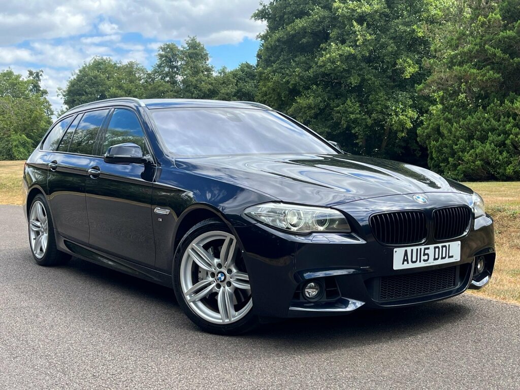 BMW 5 Series 3.0 535D M Sport Touring Euro 6 Ss Black #4
