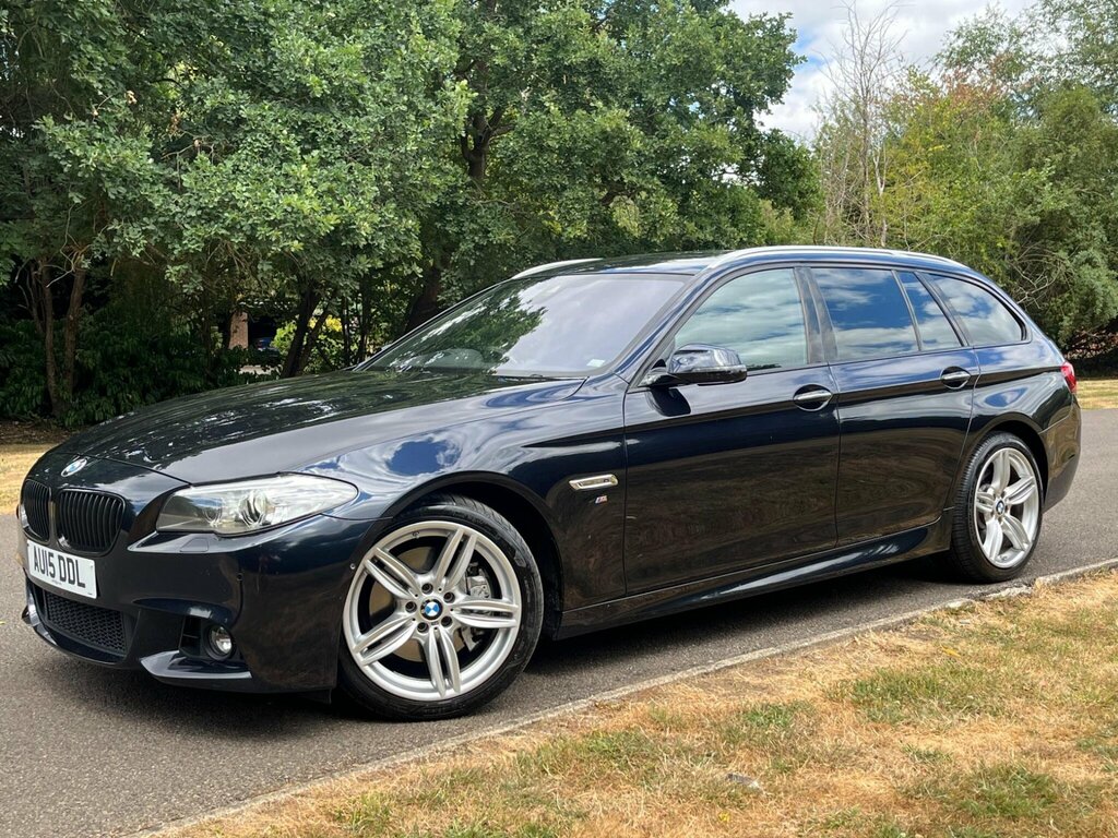 BMW 5 Series 3.0 535D M Sport Touring Euro 6 Ss Black #6