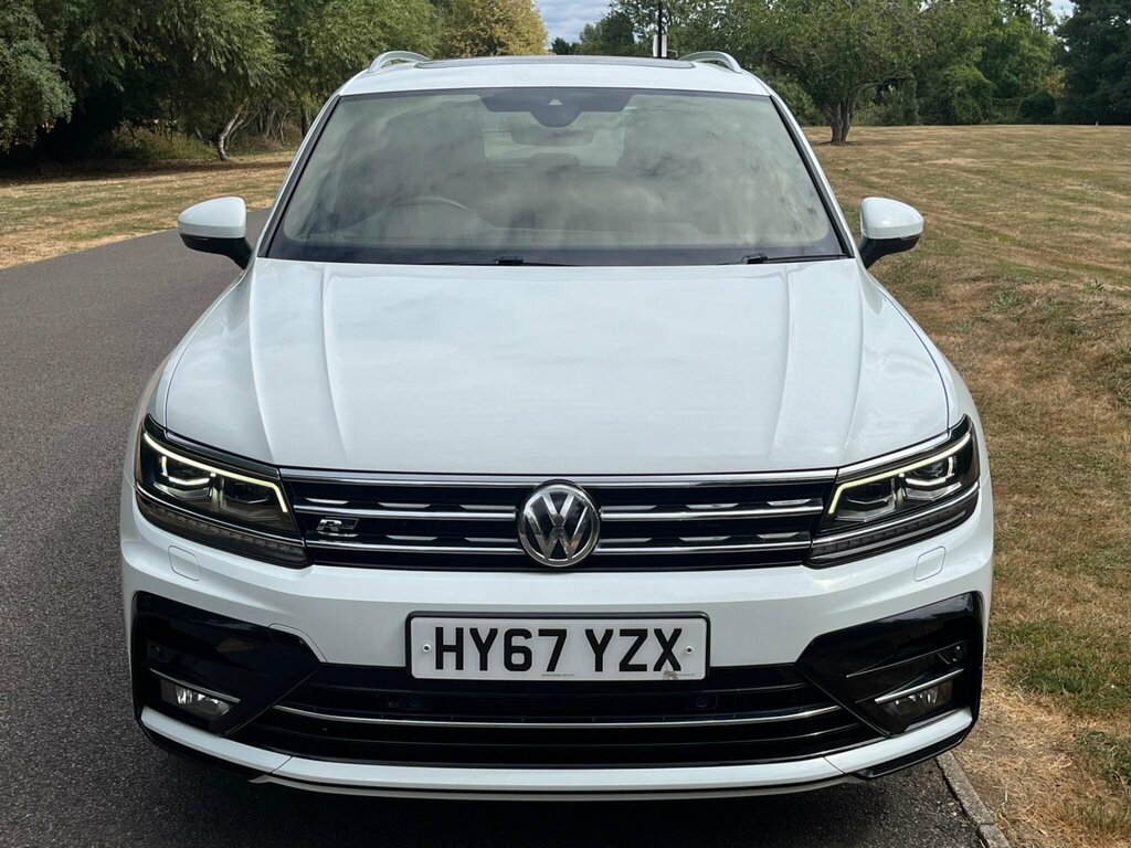 Volkswagen Tiguan 2.0 Tsi R-line Dsg 4Motion Euro 6 Ss White #2