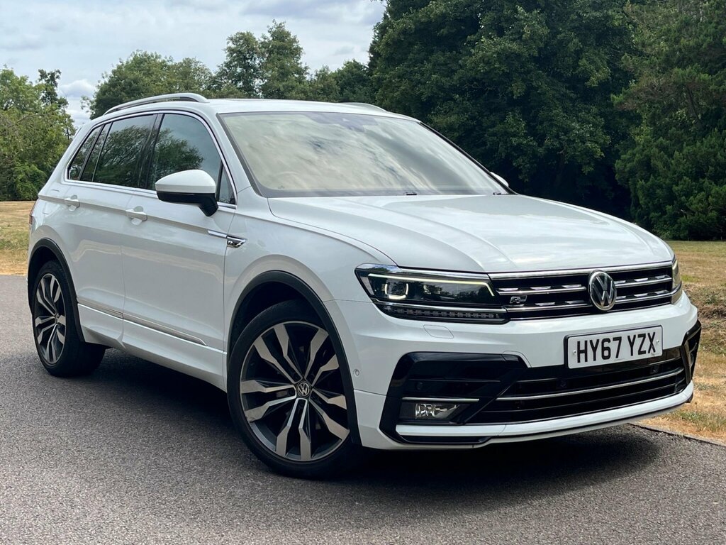 Volkswagen Tiguan 2.0 Tsi R-line Dsg 4Motion Euro 6 Ss White #5