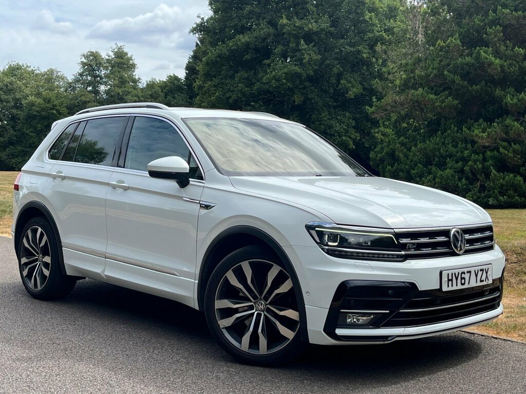 Volkswagen Tiguan 2.0 Tsi R-line Dsg 4Motion Euro 6 Ss White