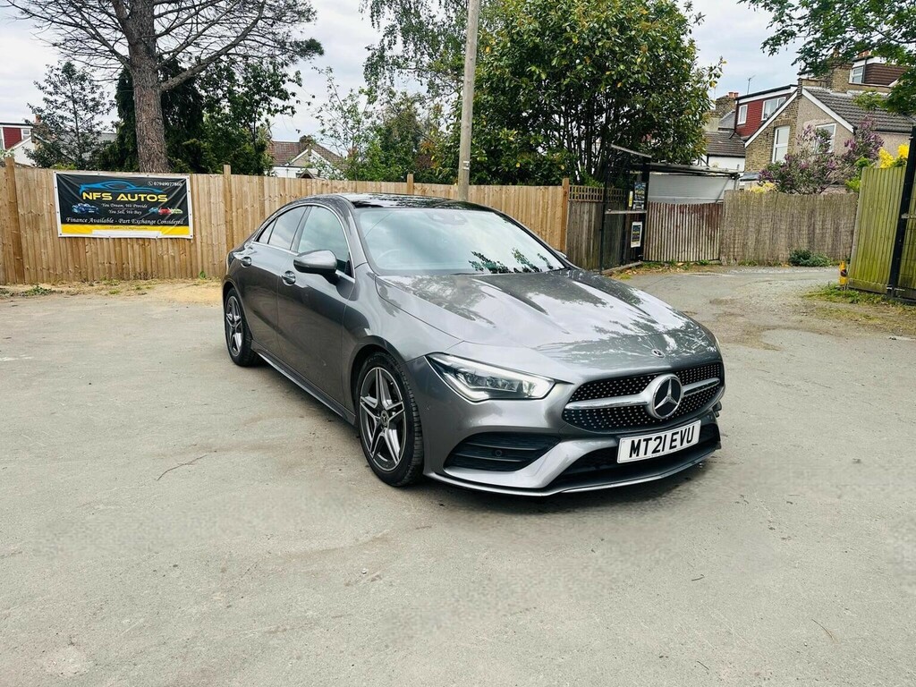 Mercedes-Benz CLA Class 1.3 Cla180 Amg Line Premium Plus 2 Coupe 7G-dct Grey