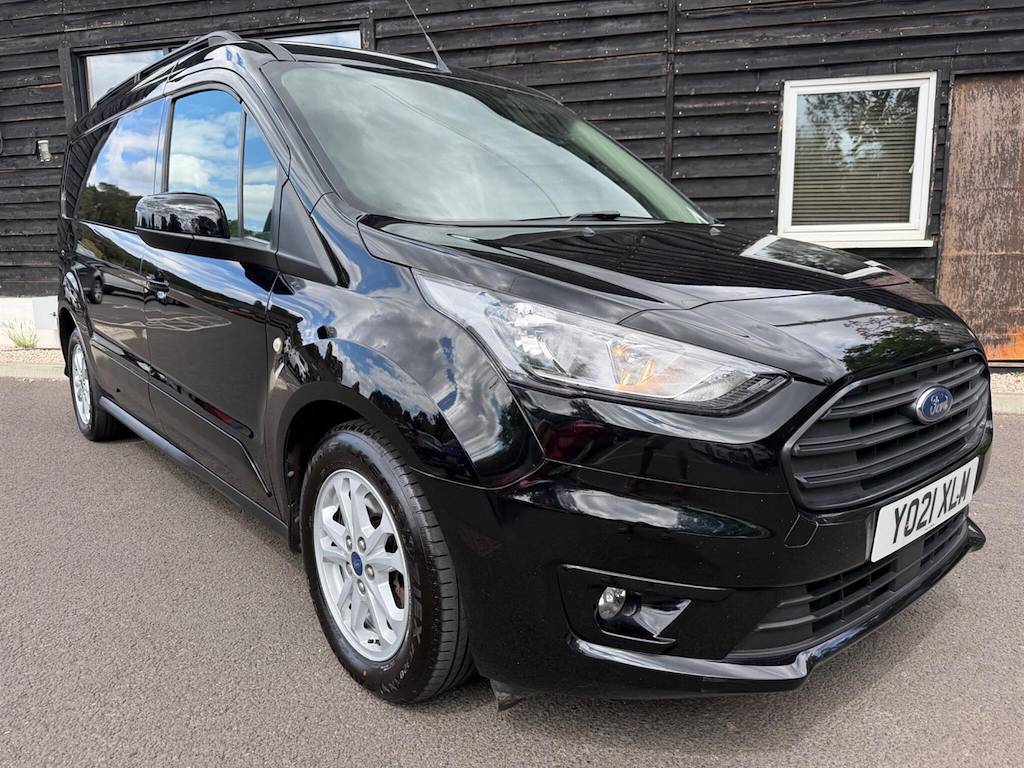 Ford Transit Connect 1.5 240 Ecoblue Limited L2 Euro 6 Ss YO21XLM Black #3