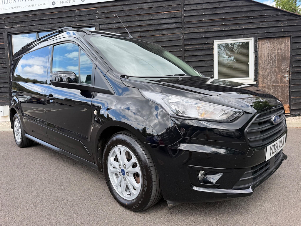 Ford Transit Connect 1.5 240 Ecoblue Limited L2 Euro 6 Ss YO21XLM Black #4