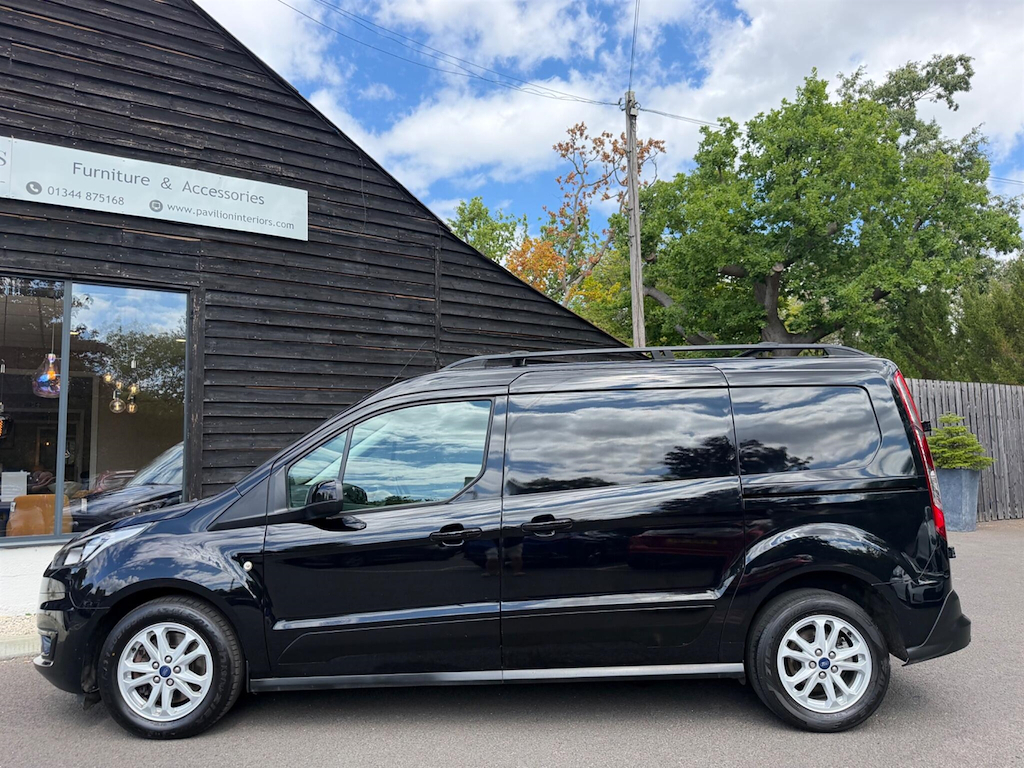Ford Transit Connect 1.5 240 Ecoblue Limited L2 Euro 6 Ss YO21XLM Black #2