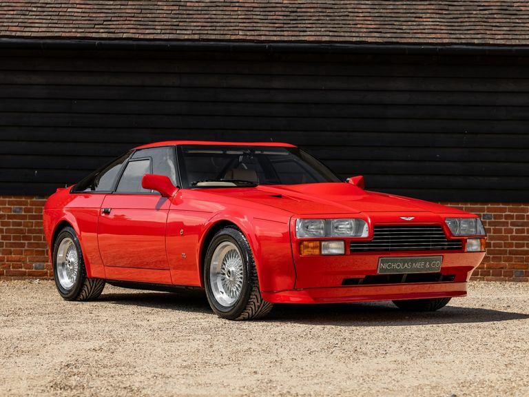 Aston Martin V8 Reactivated Red