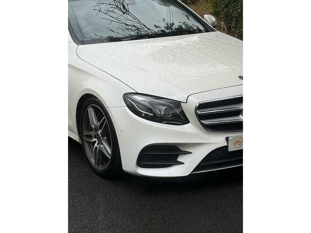 Mercedes-Benz E Class E220d Amg Line KM19LUP White #3