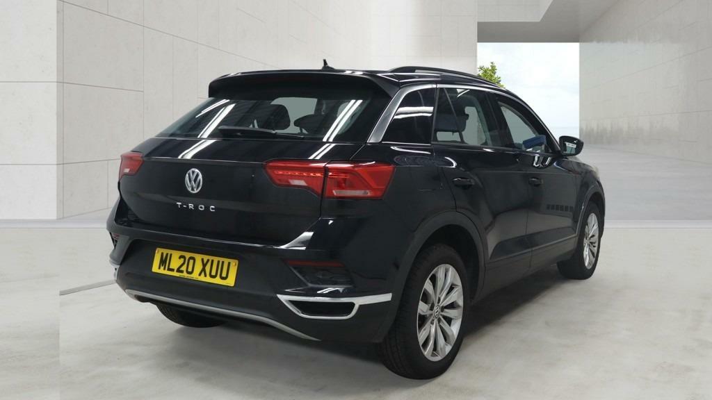 Volkswagen T-Roc 1.0 Tsi Se Car Net Apps Ulez Vw History ML20XUU Black #6