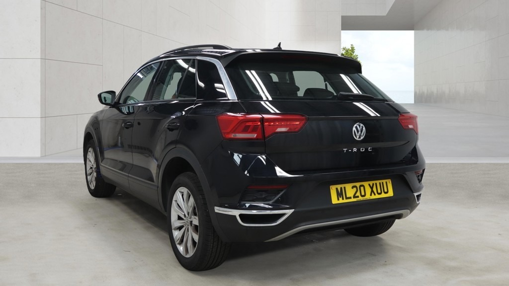 Volkswagen T-Roc 1.0 Tsi Se Car Net Apps Ulez Vw History ML20XUU Black #2