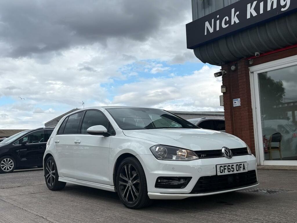 Volkswagen Golf 2.0 Tdi R-line Dsg Nav 35 Tax 61 Mpg White