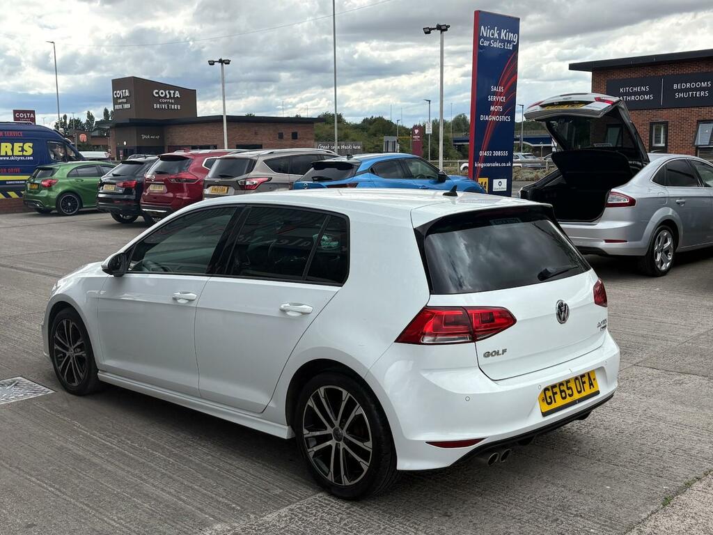 Volkswagen Golf 2.0 Tdi R-line Dsg Nav 35 Tax 61 Mpg White #2