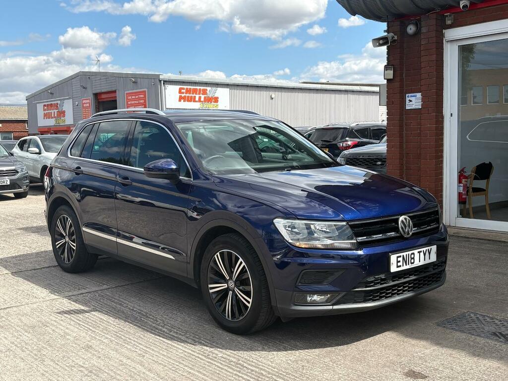 Volkswagen Tiguan 1.4 Tsi 125 Se Nav App Connect Dab Blue EN18TYY Blue