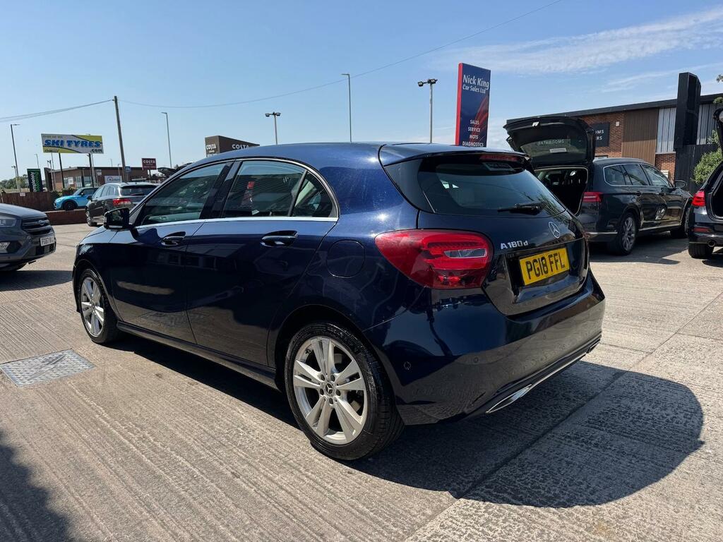 Mercedes-Benz A Class A180d Sport Executive Nav Leather Camer Blue #2