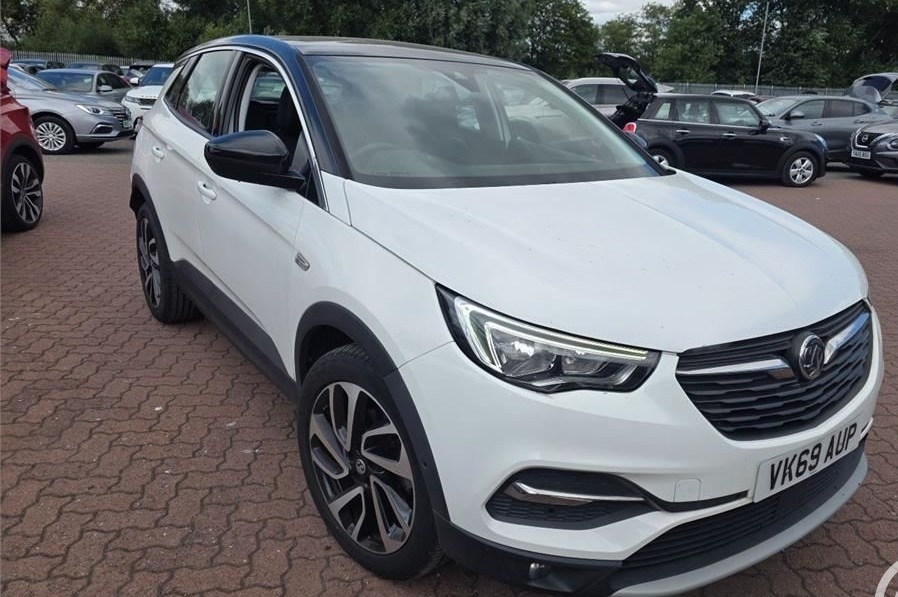 Vauxhall Grandland X 1.2 Turbo Elite Nav Carplay Leather Bla White