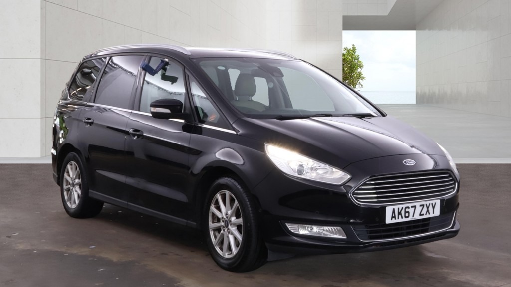 Ford Galaxy 2.0 Tdci 150 Titanium X Panroof Nav Lea Black