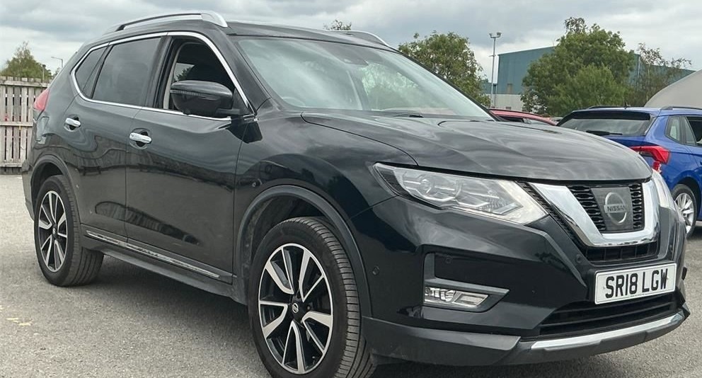 Nissan X-Trail 1.6 Dci Tekna Panroof Nav Leather Cam Black