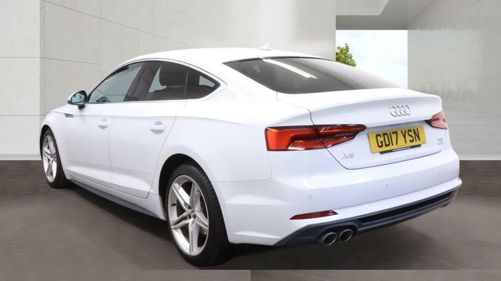 Audi A5 2.0 Tdi Ultra S Line S Tronic White #2