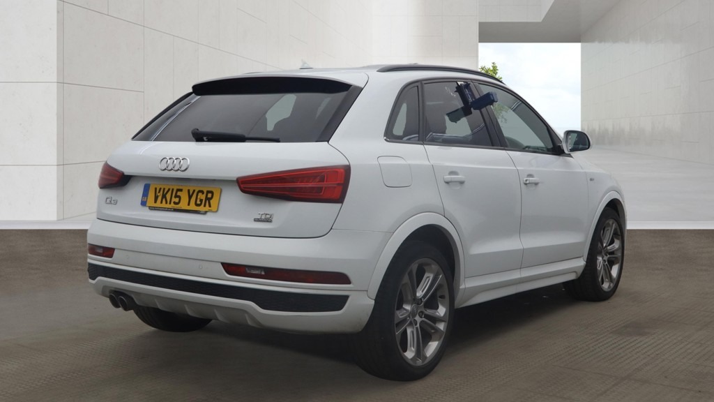 Audi Q3 2.0 Tdi 184 Quattro S Line Plus S Tronic Tech White #5