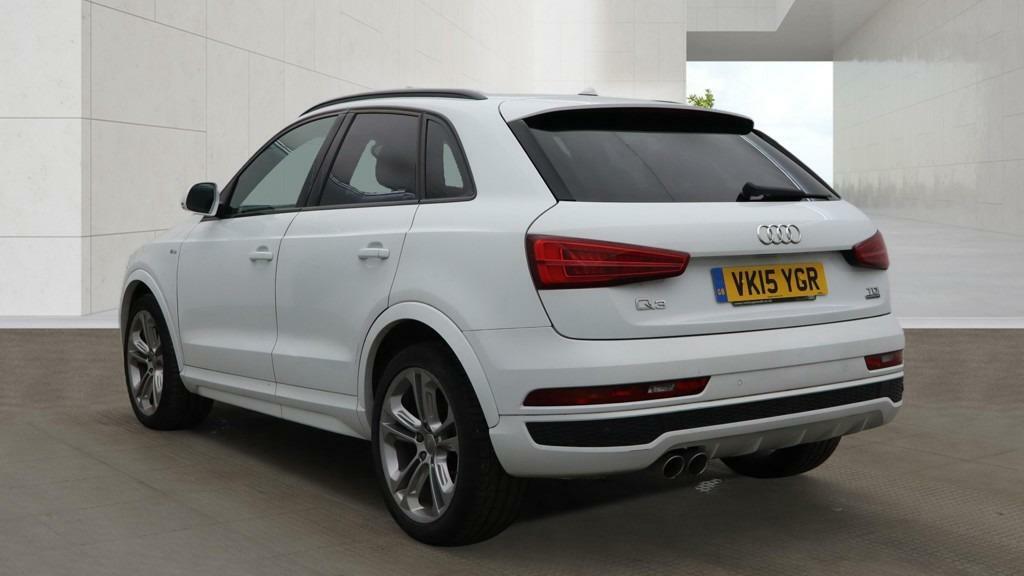 Audi Q3 2.0 Tdi 184 Quattro S Line Plus S Tronic Tech White #2