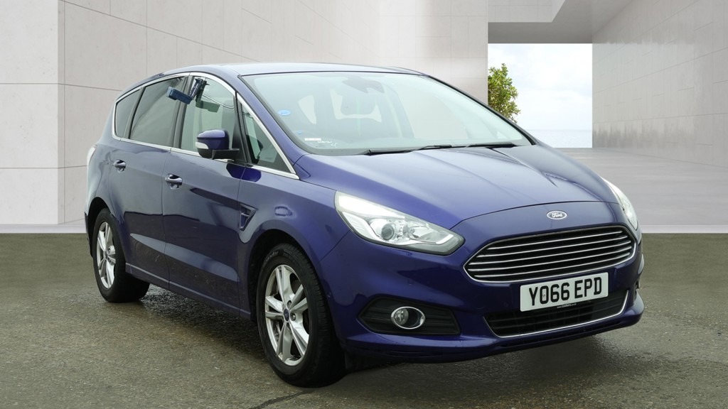 Ford S-Max 2.0 Tdci 150 Titanium Ulez 9 Services N Blue