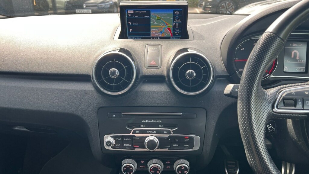 Audi A1 Sportback Tdi Se Only 42K Miles Privacy Glass Park Black #12