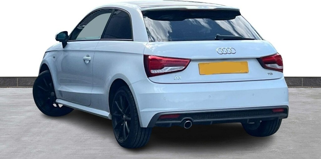 Audi A1 1.6 Tdi S Line Tech Pack Nav 20 Tax Ule White #2