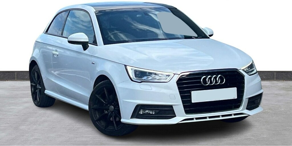 Audi A1 1.6 Tdi S Line Tech Pack Nav 20 Tax Ule White