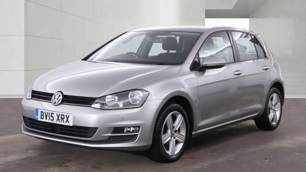 Volkswagen Golf Volkswagen Golf 2.0 Tdi Bluemotion Tech Se Estate Silver #2