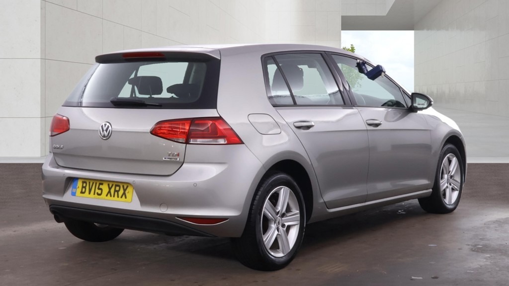 Volkswagen Golf Volkswagen Golf 2.0 Tdi Bluemotion Tech Se Estate Silver #4