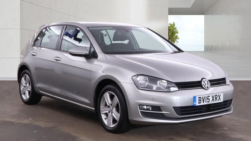 Volkswagen Golf Volkswagen Golf 2.0 Tdi Bluemotion Tech Se Estate Silver #1