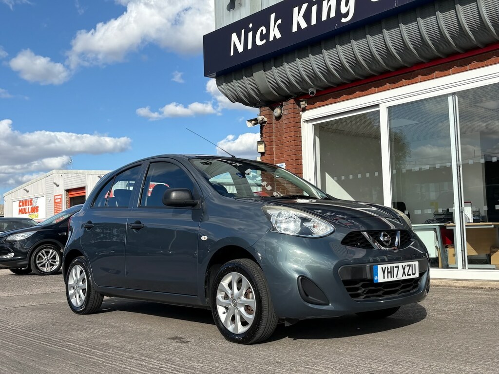 Nissan Micra 1.2 Vibe 35 Tax Ulez Low Insurance Grou Grey