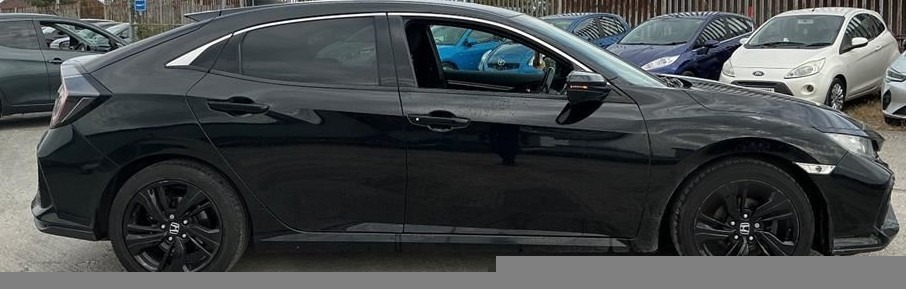 Honda Civic 1.0 Vtec Turbo 126 Sr Nav Carplay Ulez Black #6