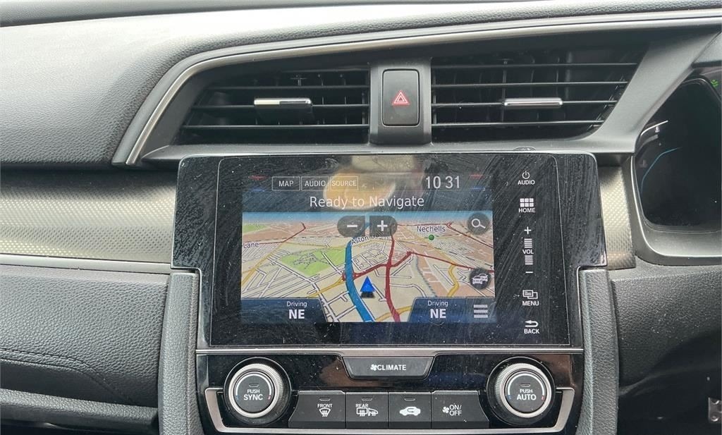 Honda Civic 1.0 Vtec Turbo 126 Sr Nav Carplay Ulez Black #4