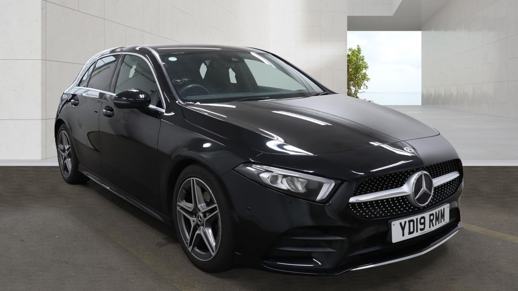 Mercedes-Benz A Class A180 Amg Line Executive Nav Camera Black
