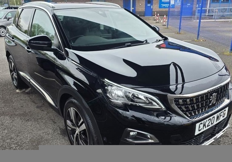 Peugeot 3008 1.5 Bluehdi Allure Nav Carplay Ulez D Black
