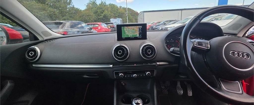 Audi A3 1.6 Tdi 110 Sport Tech Pack Nav 20 Tax Red #3
