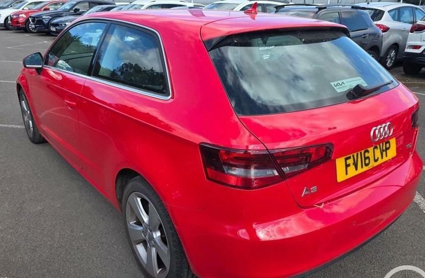 Audi A3 1.6 Tdi 110 Sport Tech Pack Nav 20 Tax Red #2
