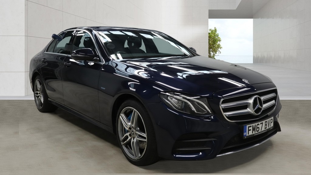 Mercedes-Benz E Class E350e Amg Line 9G-tronic Nav Multimedia Blue