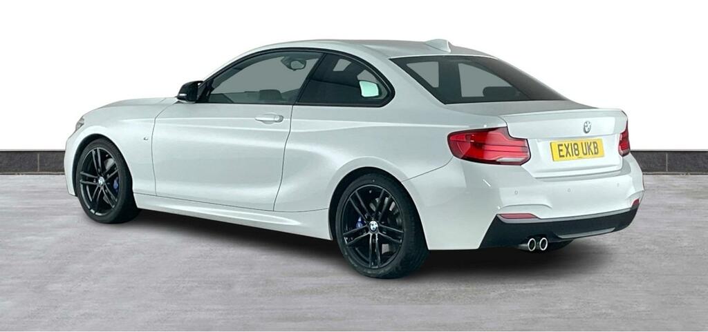 BMW 2 Series 220D M Sport Pro Media Nav Ulez Harmo White #2