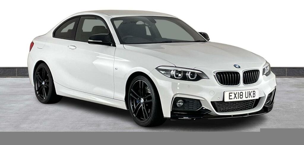 BMW 2 Series 220D M Sport Pro Media Nav Ulez Harmo White