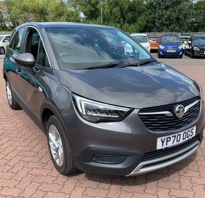 Vauxhall Crossland X 1.2T Bus Ed Nav Nav Leather Carplay U Grey