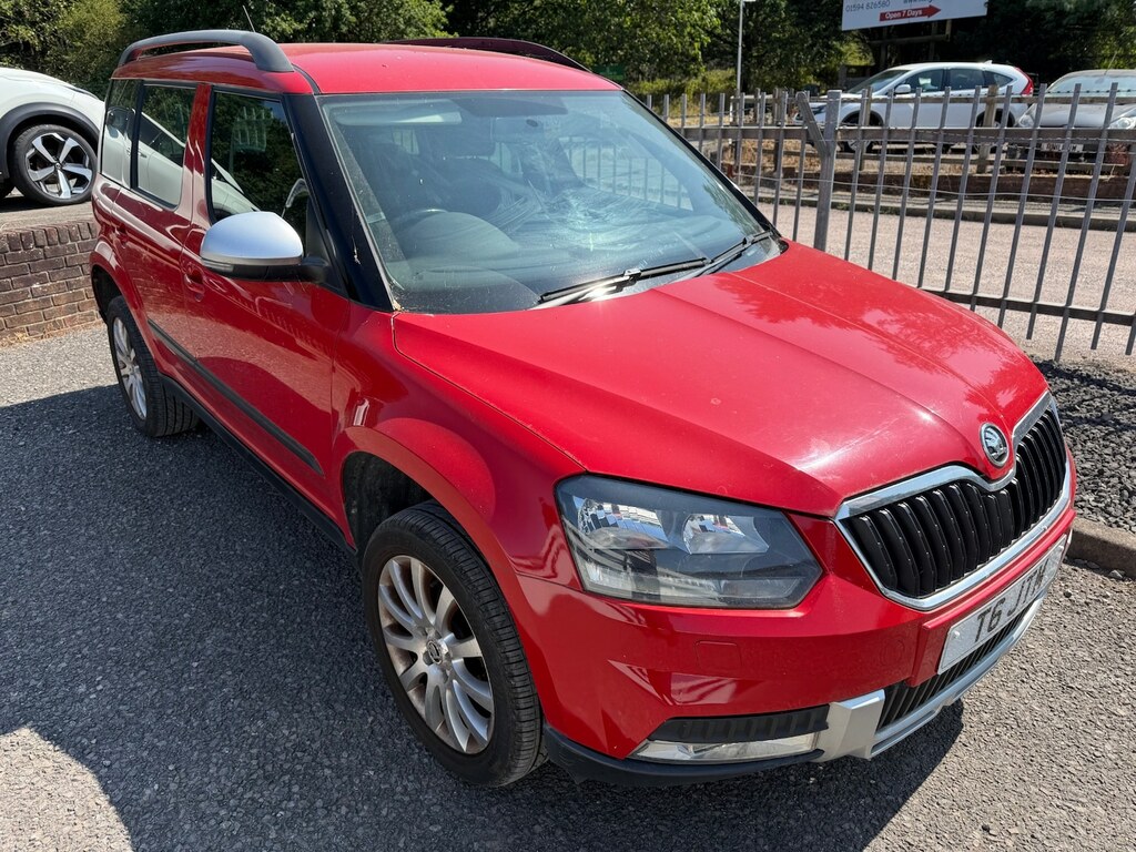 Skoda Yeti 1.2 Tsi 110 Se Dsg Red