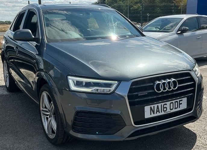 Audi Q3 2.0 Tdi Quattro S Line Plus Tech Pack Nav Grey