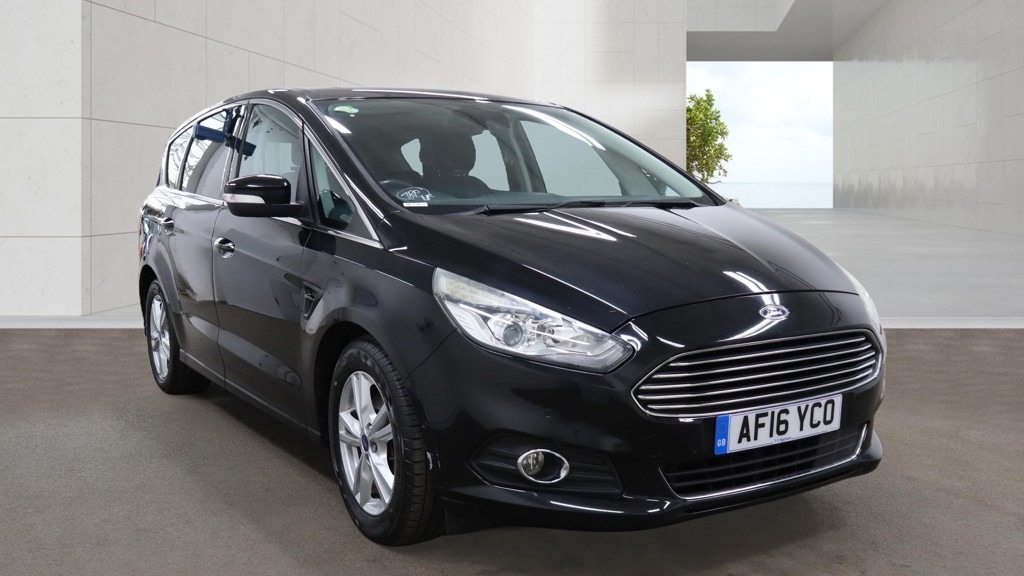 Ford S-Max 2.0 Tdci 180 Titanium Nav Ulez Dab Bl Black