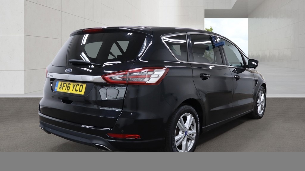 Ford S-Max 2.0 Tdci 180 Titanium Nav Ulez Dab Bl AF16YCO Black #6