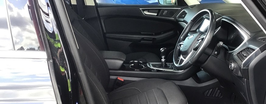Ford Galaxy 2.0 Ecoblue 150 Titanium Nav Ulez Ford FM19NWT Black #3