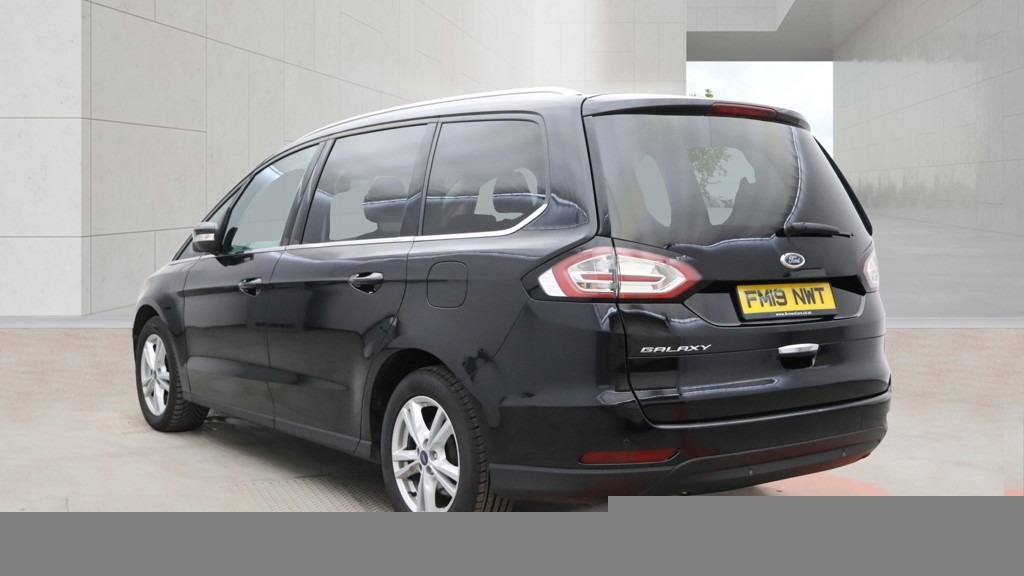 Ford Galaxy 2.0 Ecoblue 150 Titanium Nav Ulez Ford FM19NWT Black #2